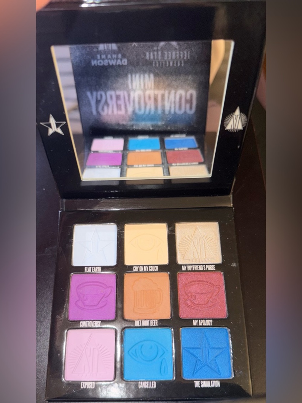 Jeffree Star Mini Controversy Eyeshadow Palette - Original Verified NIB